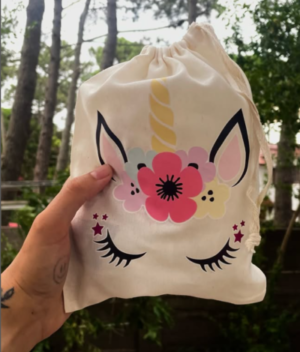 Bolsa lienzo personalizadas 20x25cm - x50u