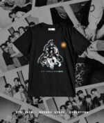 Remera BTS Buenos Aires Negra