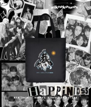 Totebag BTS Buenos Aires Negra